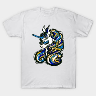 LA Football Unicorn T-Shirt